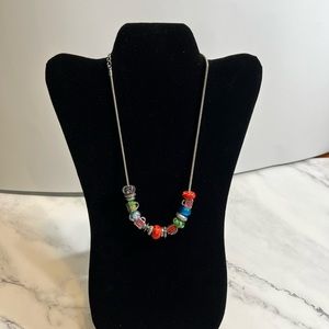 Necklace‎ with 17 Charms NEW